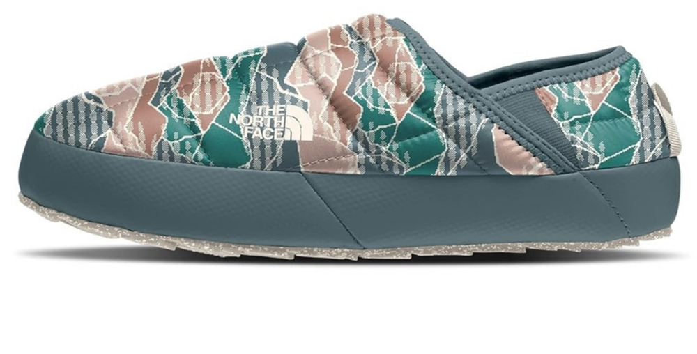 The North Face Women's THERMOBALL Traction Mule Green/Goblin Blue 10 M